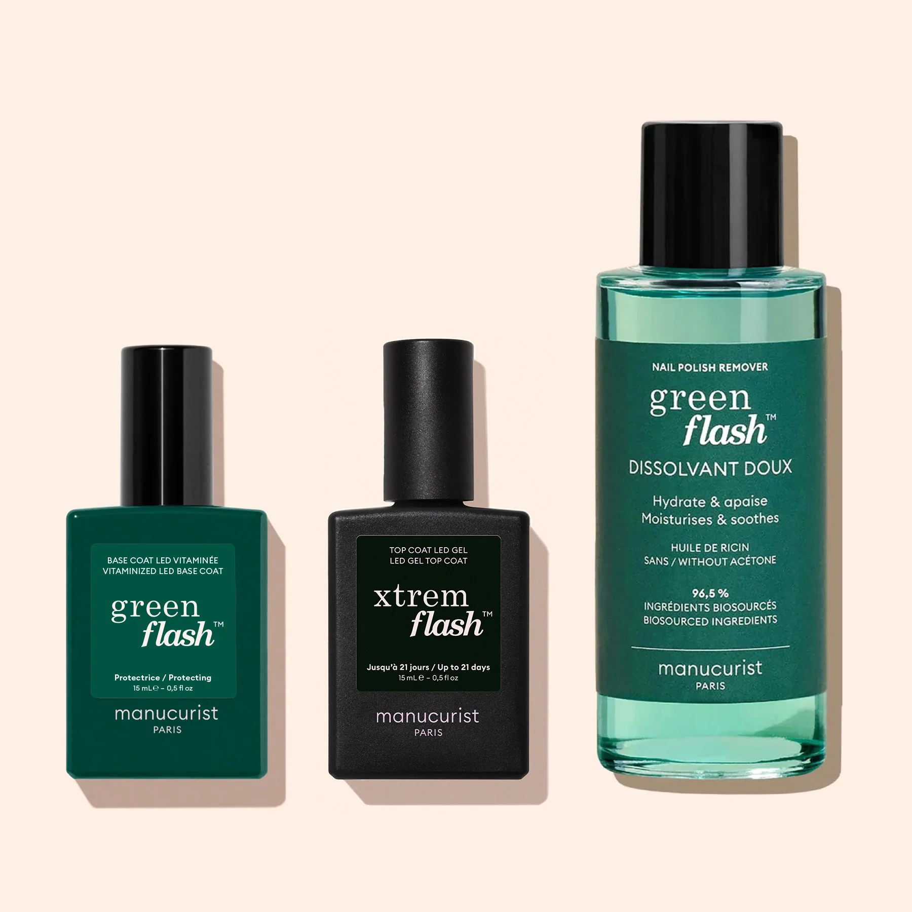 Trio Base Top Dissolvant Green Flash™ - Image 13