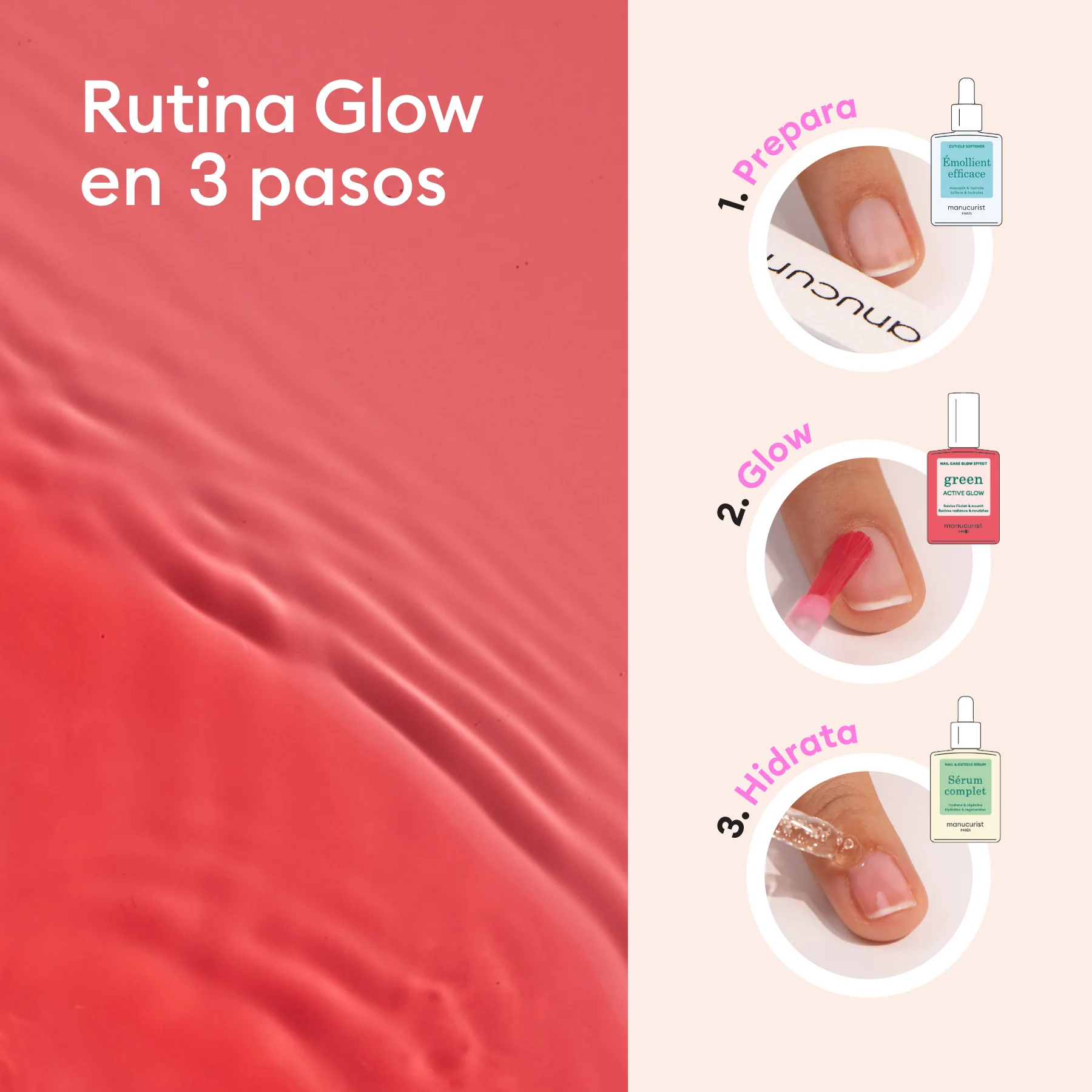 Glow Manucure Set - Active™ Glow Raspberry - Image 9