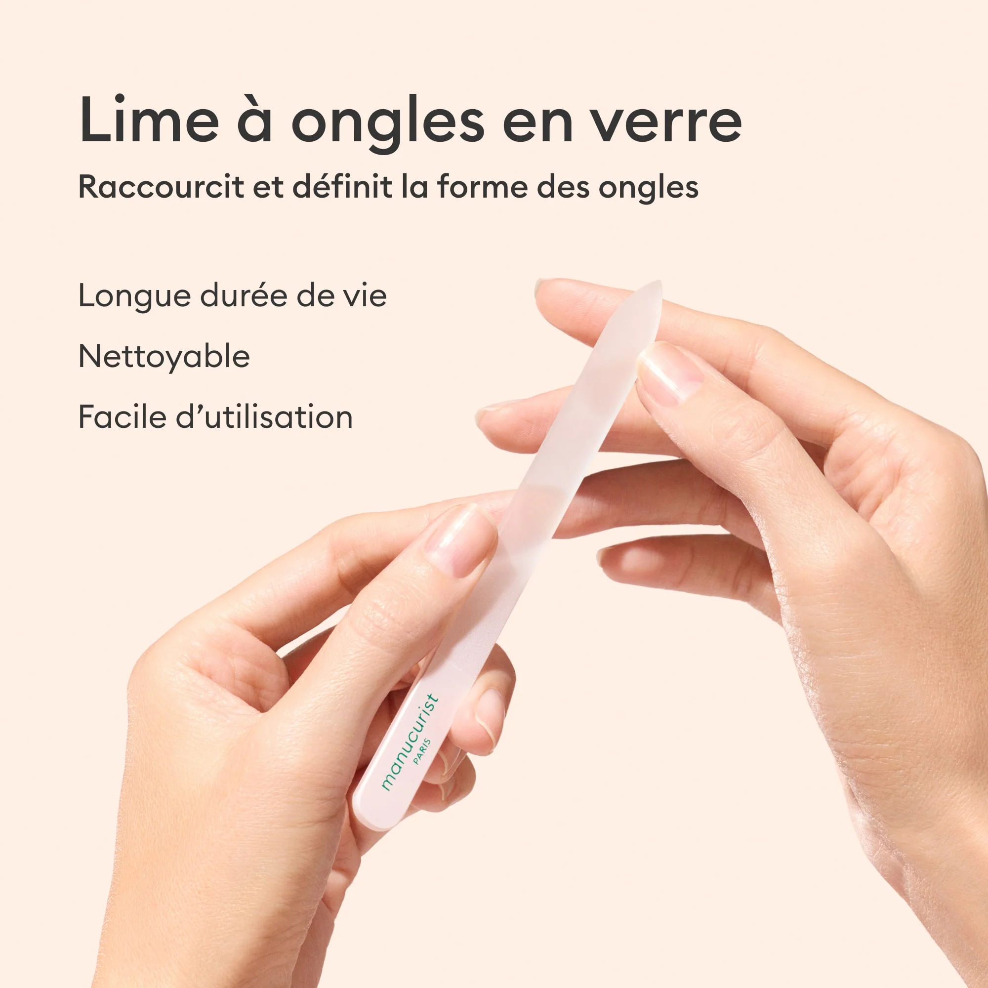 Lime à ongles en verre - Image 2
