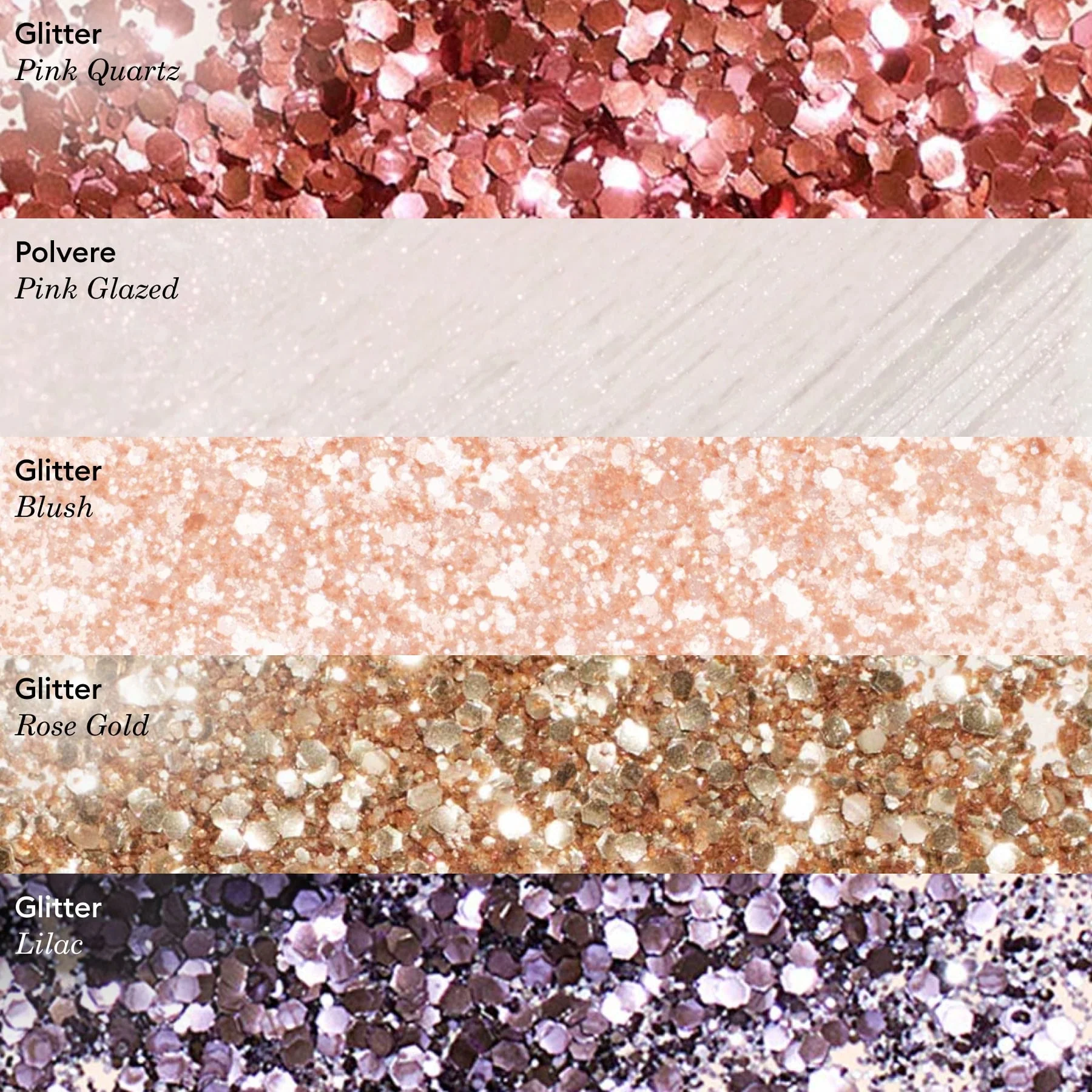Paillettes biodégradables Pink Quartz - Image 4