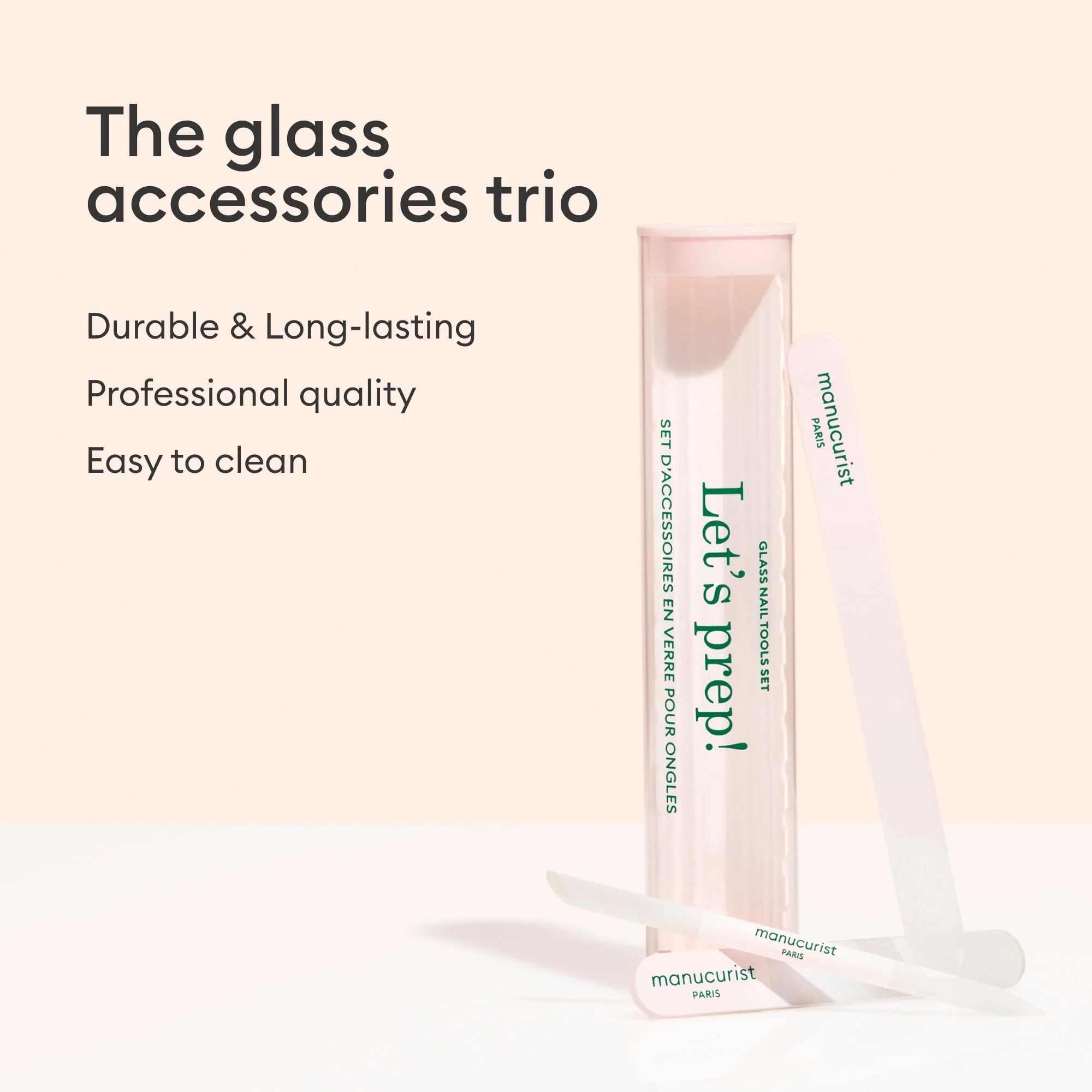 Trio Accessoires en verre pour ongles - Image 11