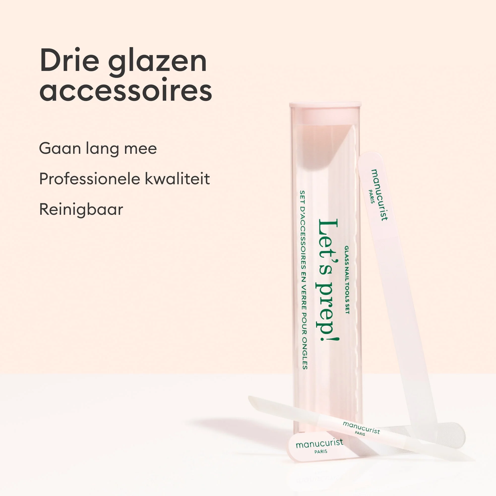 Trio Accessoires en verre pour ongles - Image 13